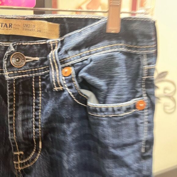 Men's Big Star Straight Blue Jeans 32 X 32 #023 - Picture 7 of 9